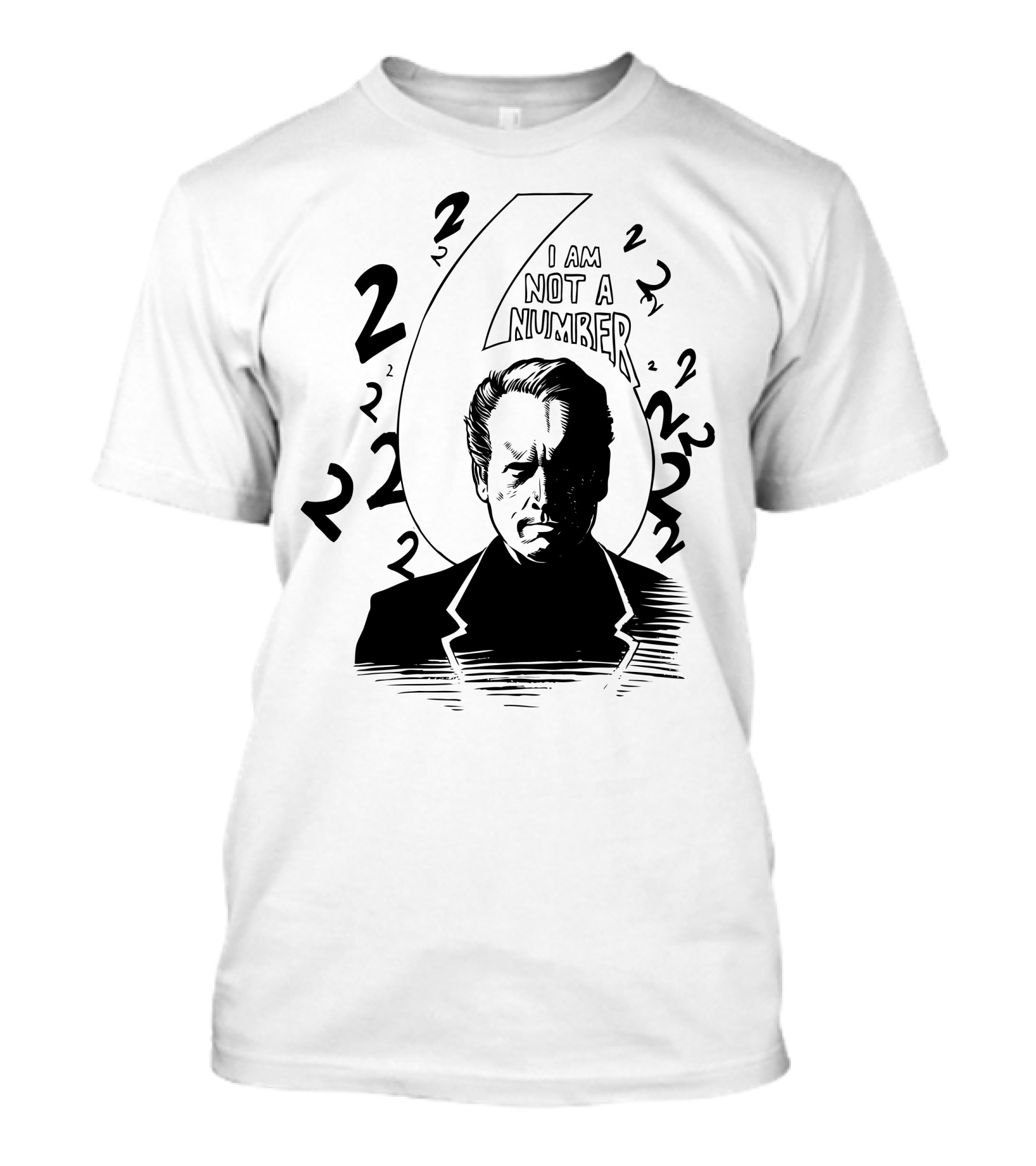 I Am Not A Number Six Vintage The Prisoner Series Character T-Shirt