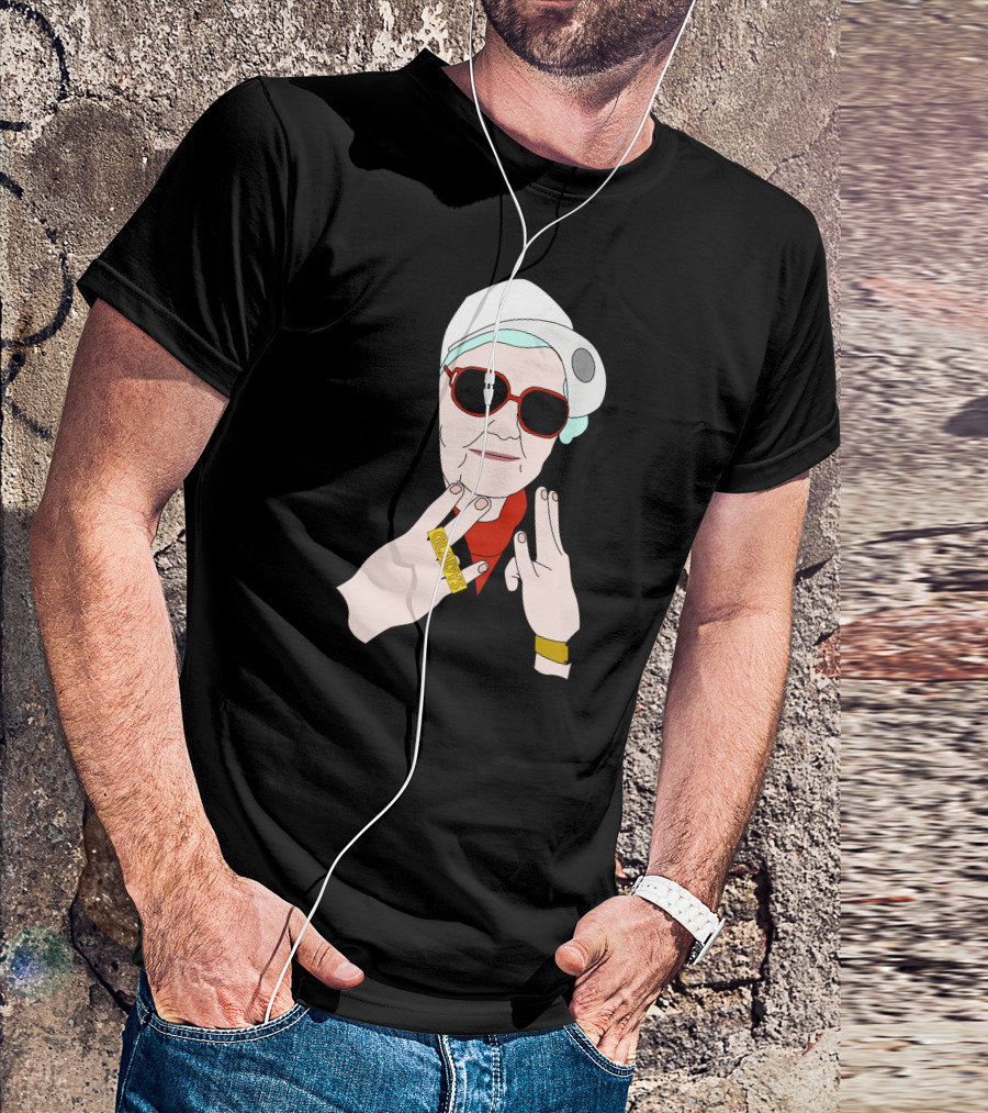 Too Legit To Knit Granny Gangster Vibes T-Shirt