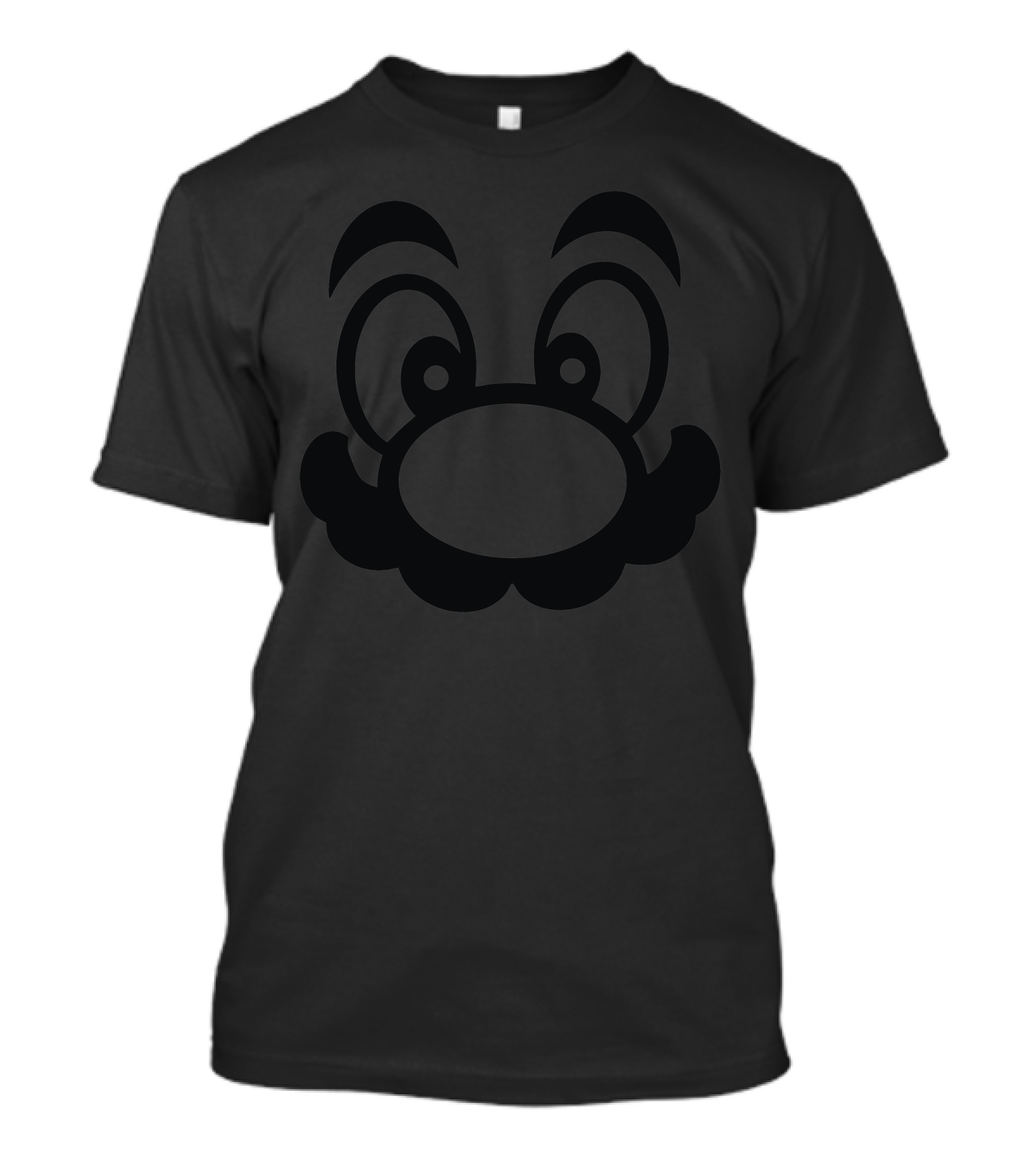 Frimousse Cartoon Character Face Outline T-Shirt