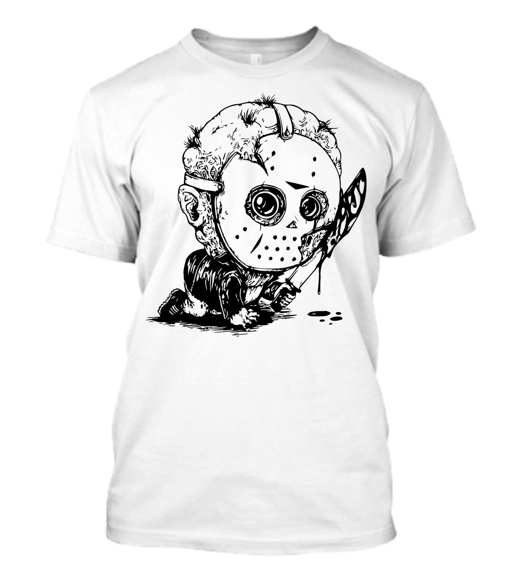 Jason Voorhees Baby Horror Mask Creeper T-Shirt