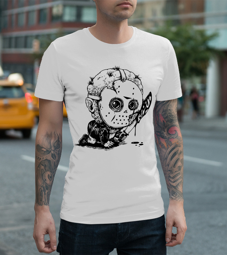 Jason Voorhees Baby Horror Mask Creeper T-Shirt