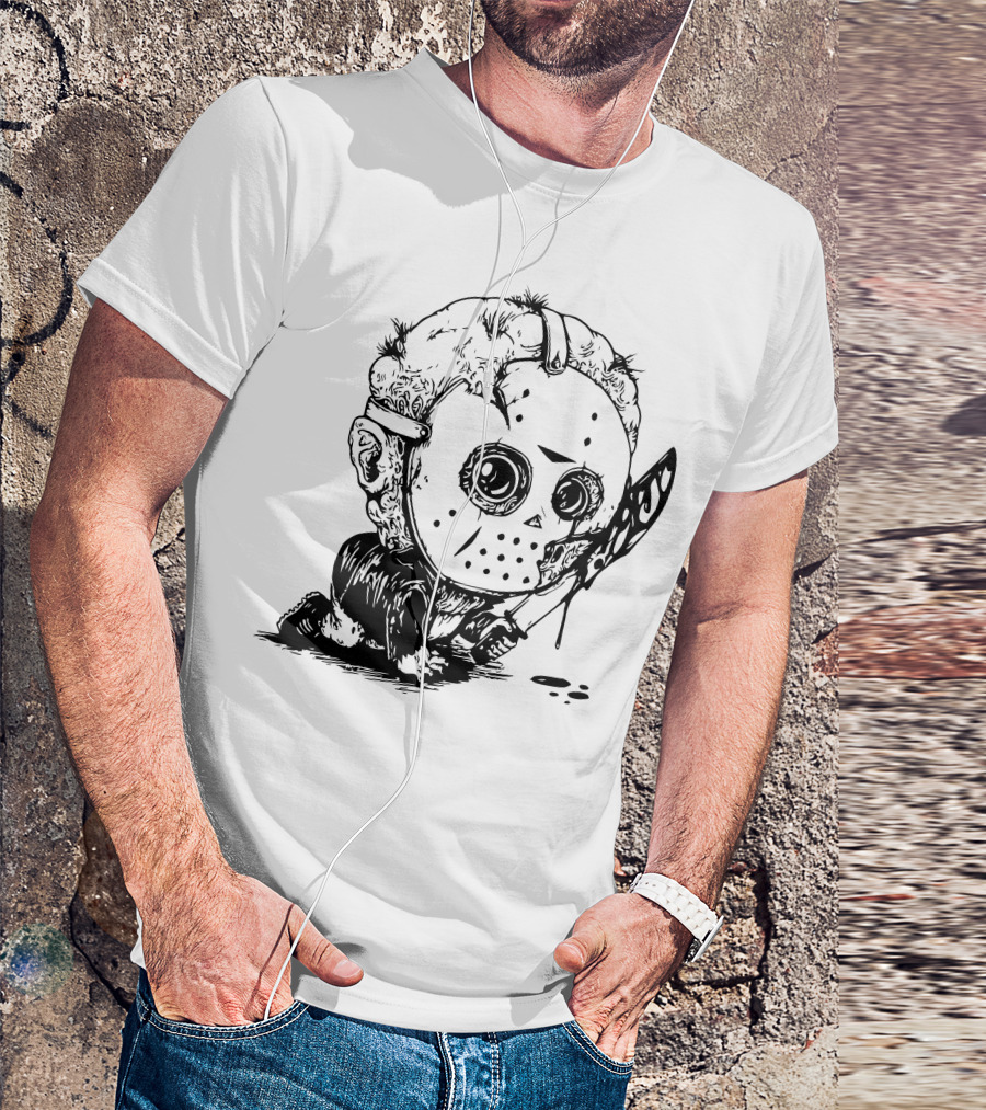 Jason Voorhees Baby Horror Mask Creeper T-Shirt