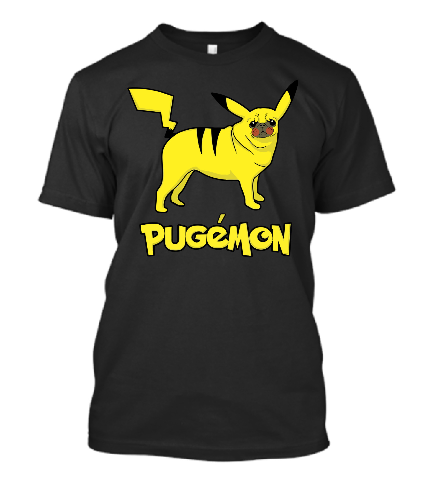 Pugémon Pikachu Mashup T-Shirt