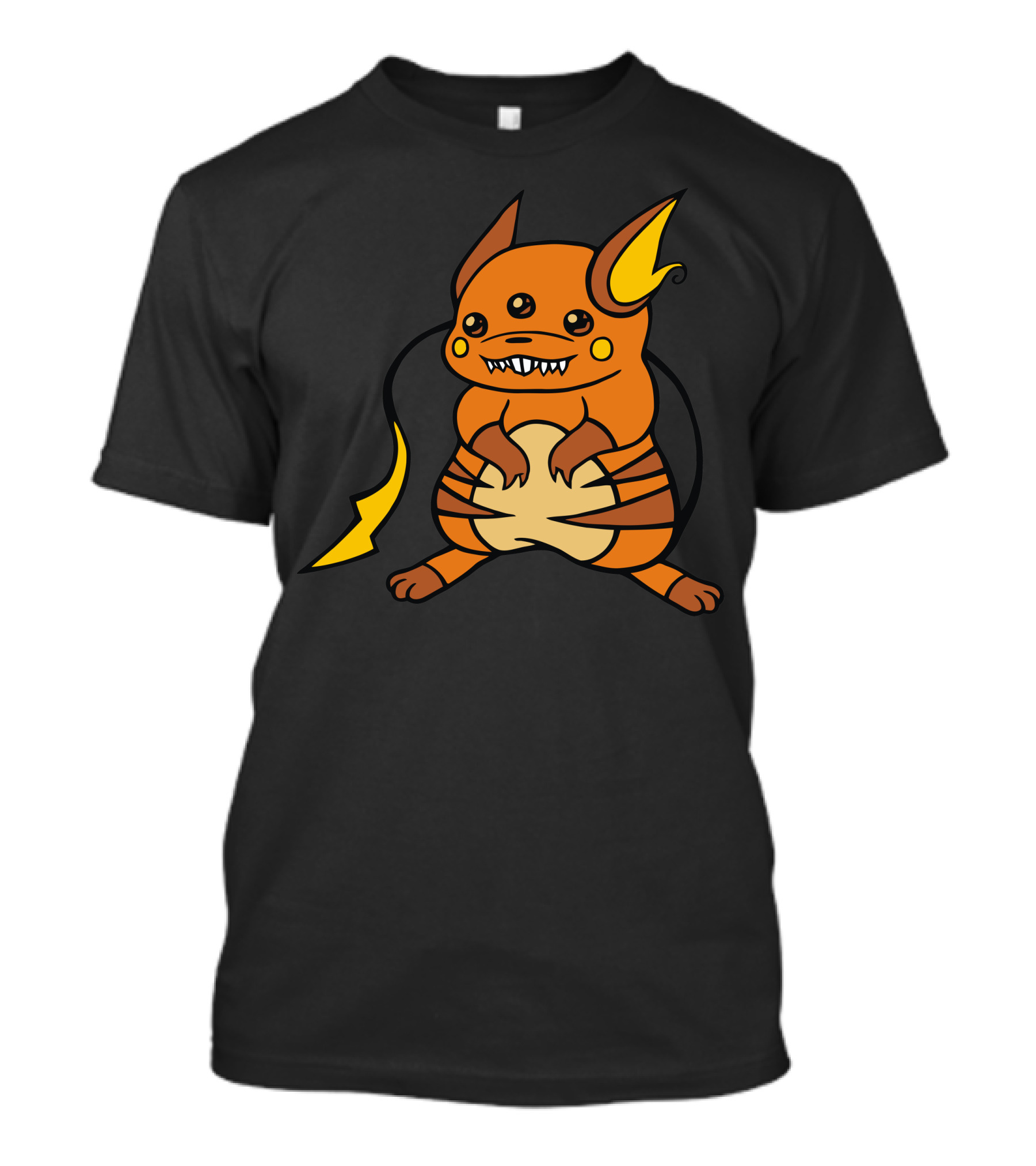 Raichu Problem Creepy Cute Three-Eyed Monster T-Shirt