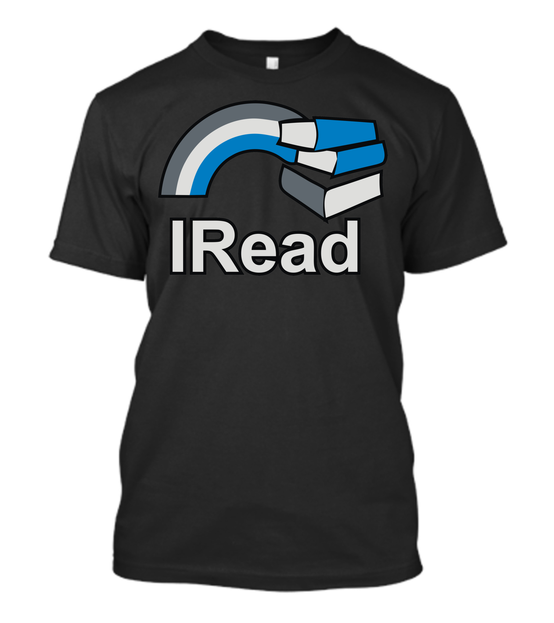 IRead Stacked Books With Rainbow Arch T-Shirt