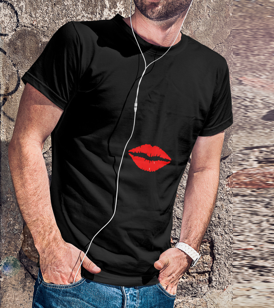She Wants The Red Lips T-Shirt