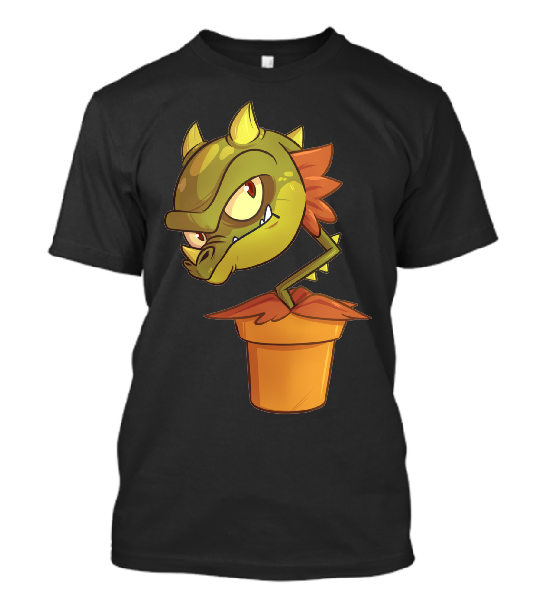 Snap Dragon In A Pot With Playful Cartoon Features T-Shirt