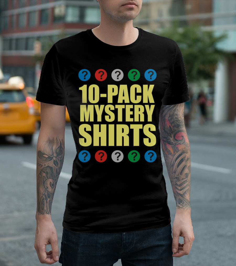 10-Pack Mystery Shirts Collection T-Shirt