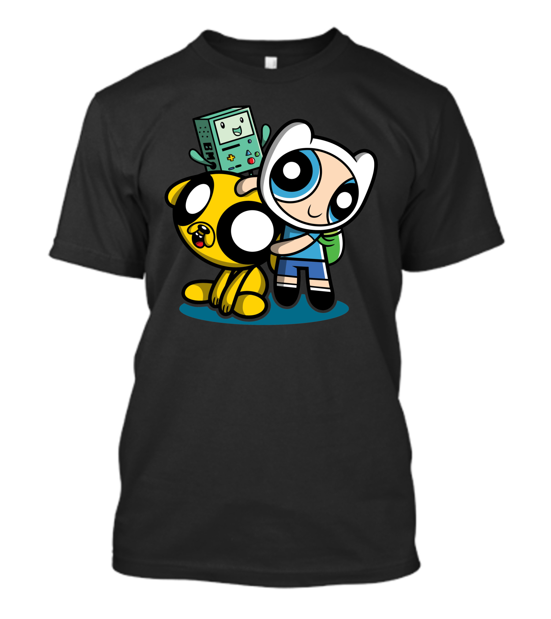 Adventure Puff Buds Cartoon Mashup T-Shirt
