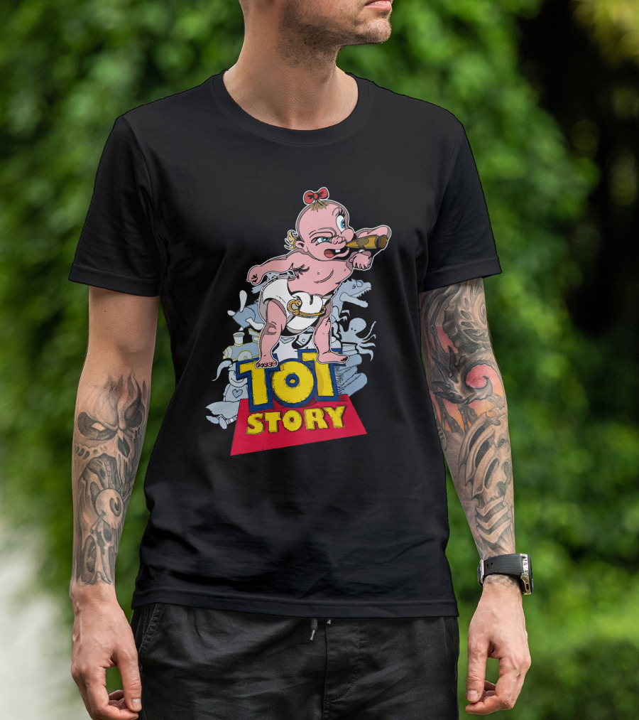 Tot Story Baby Power Herman T-Shirt