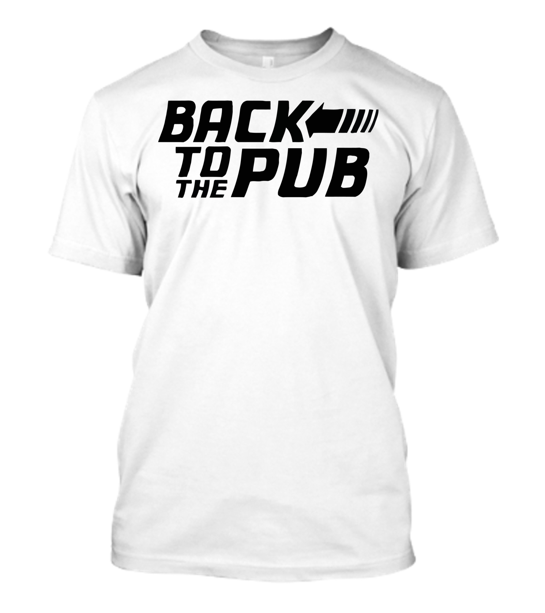 BACK TO THE PUB Arrow T-Shirt