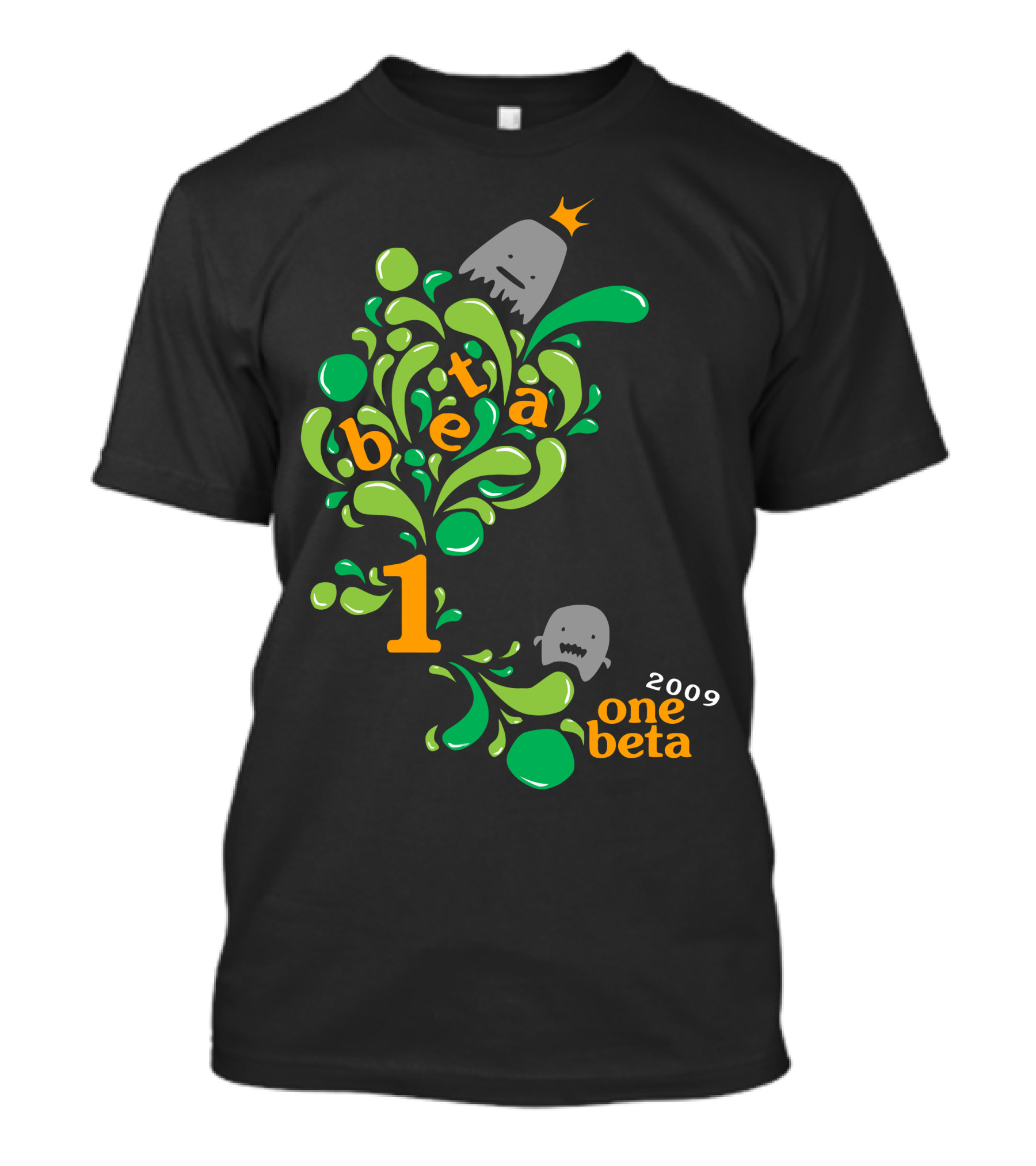 Beta One 2009 Bubble Creatures T-Shirt