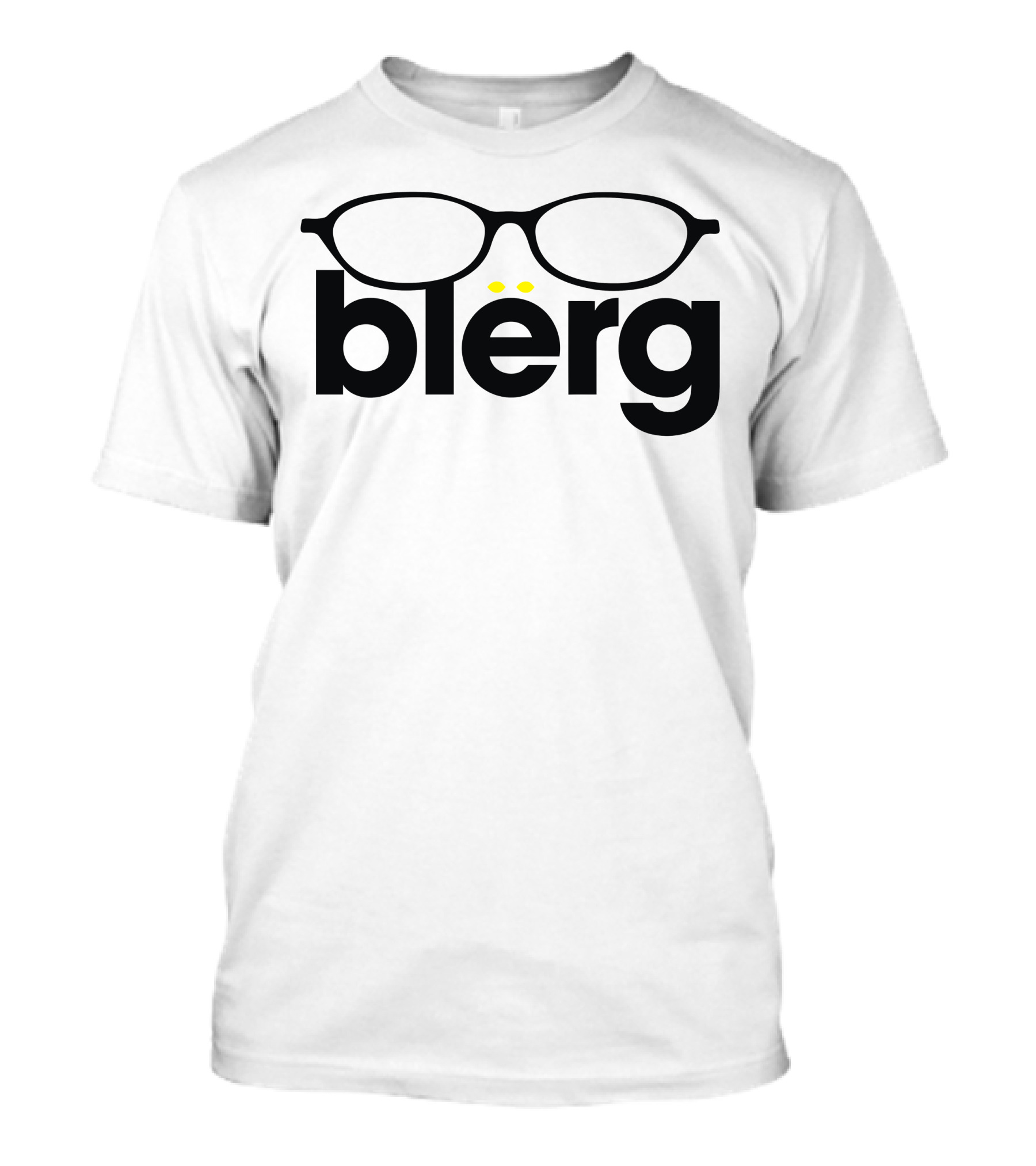 Blerg Glasses And Eyes T-Shirt