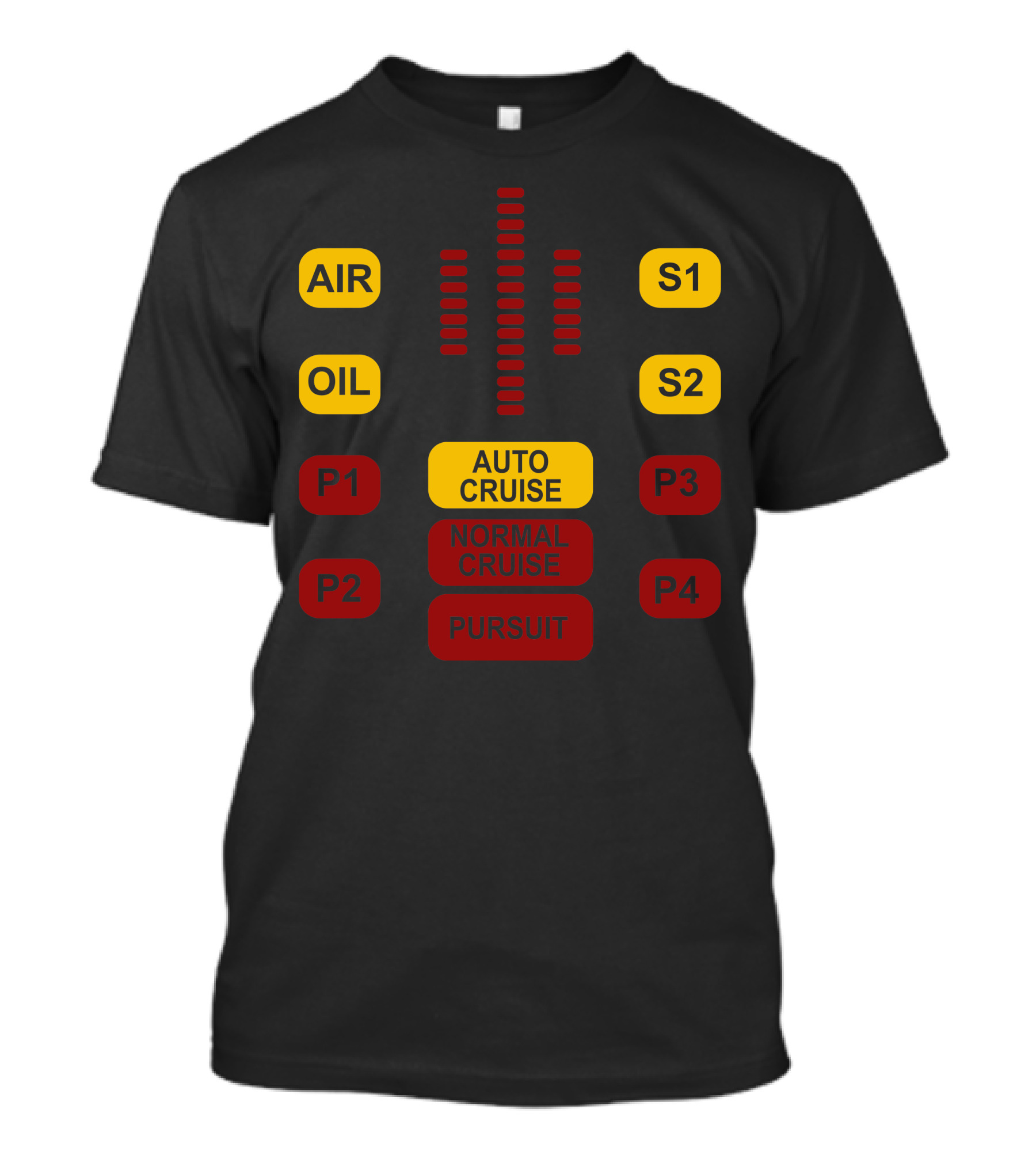 Kitt Knight Rider Air Oil Auto Cruise Normal Cruise Pursuit Display T-Shirt