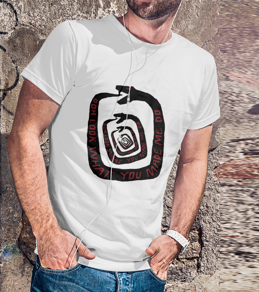 OOH LOOK WHAT YOU MADE ME DO Snake A285 T-Shirt