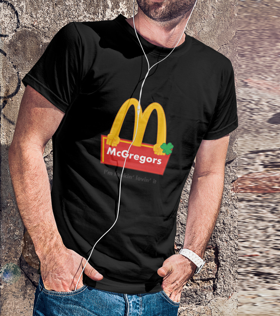 McGregors I'm Fookin' Lovin' It Shamrock Arch T-Shirt