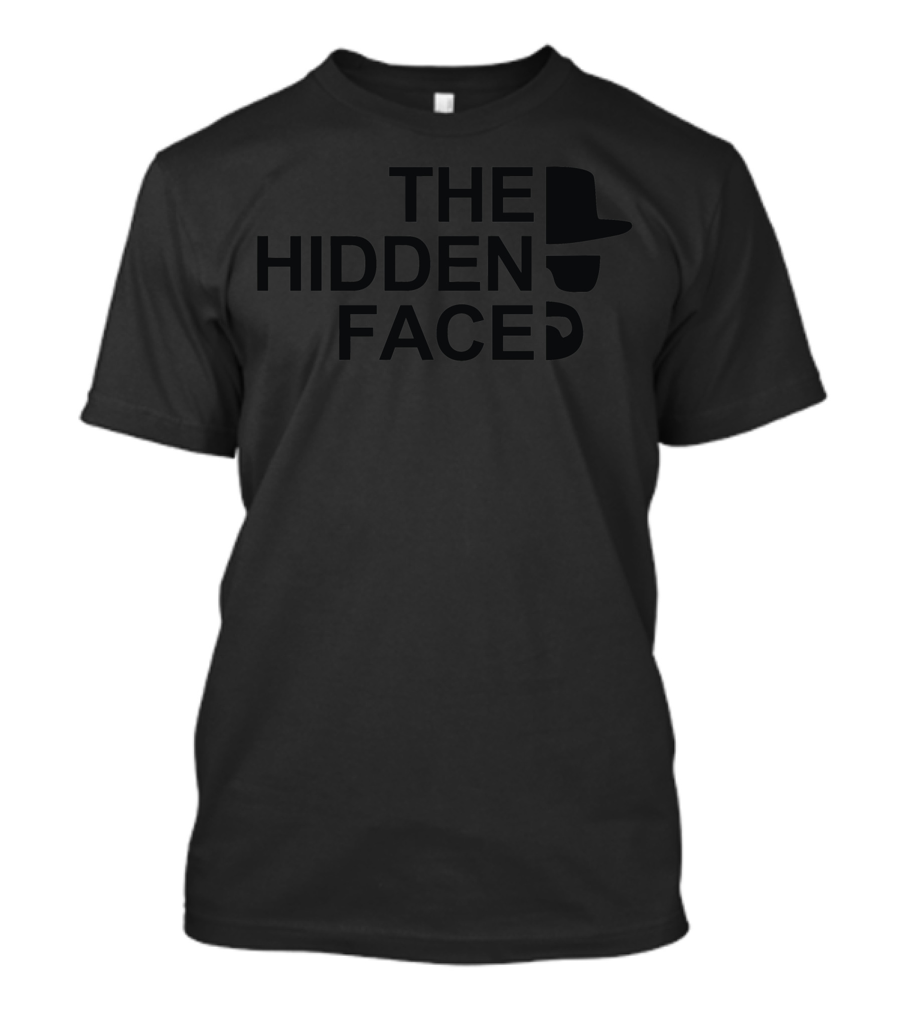 The Hidden Face Hat Hoodie Mystery T-Shirt