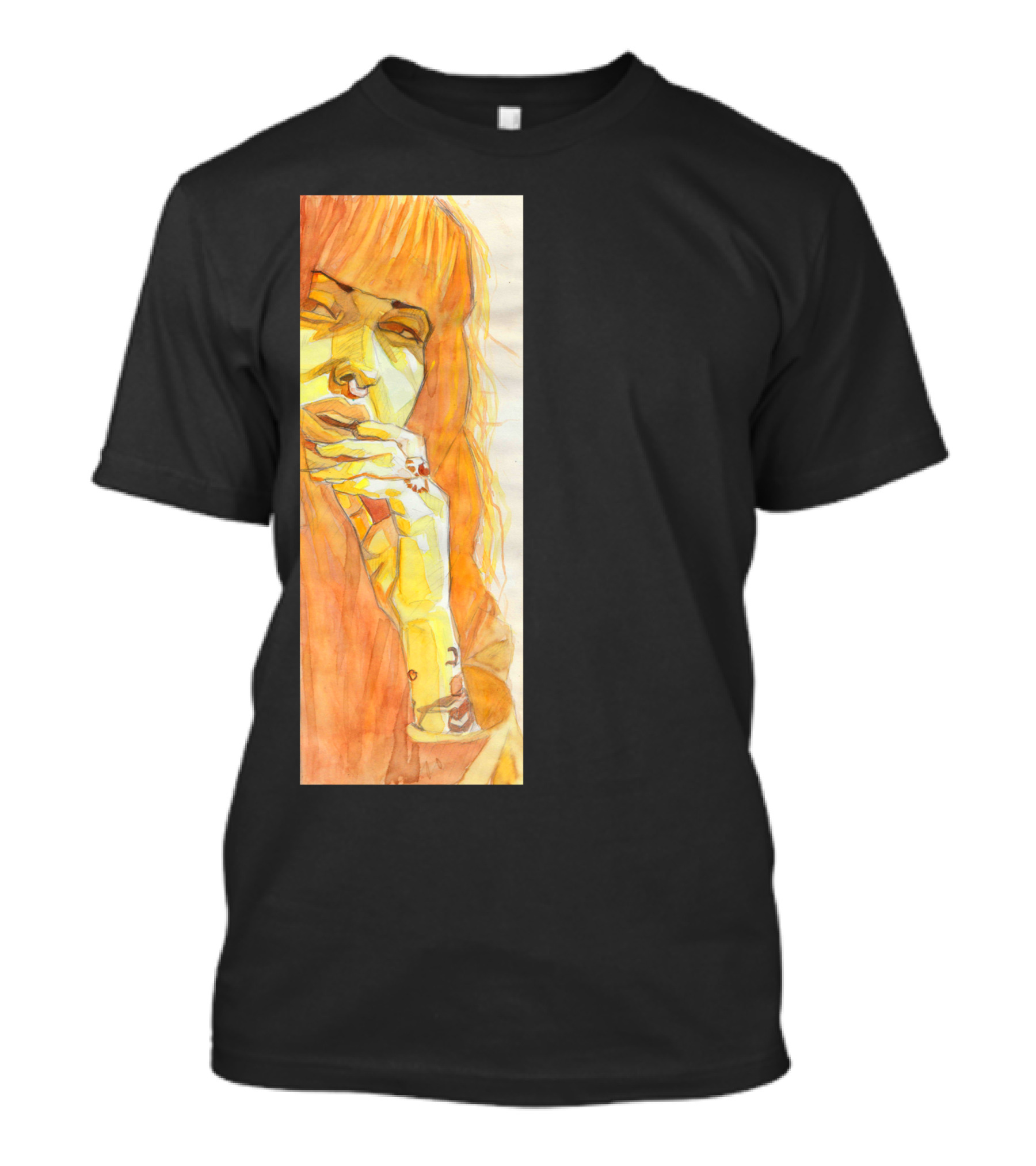 Woman Portrait In Warm Tones T-Shirt