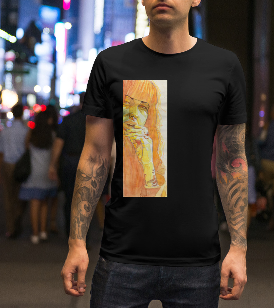 Woman Portrait In Warm Tones T-Shirt