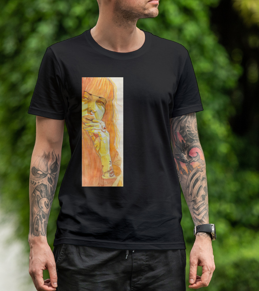 Woman Portrait In Warm Tones T-Shirt