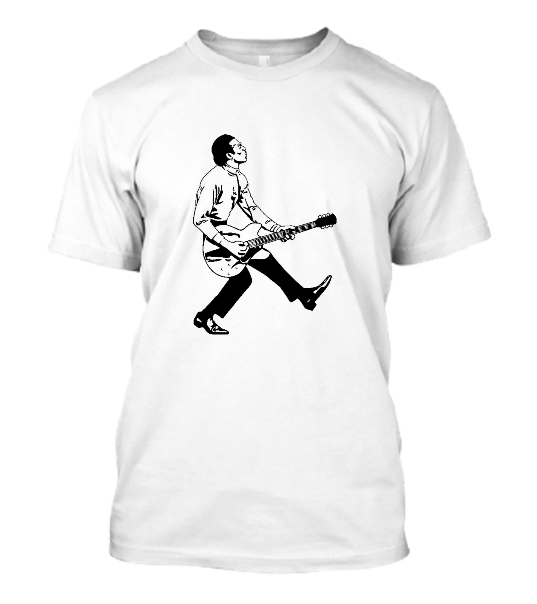 Chuck Berry Iconic Guitar Pose T-Shirt