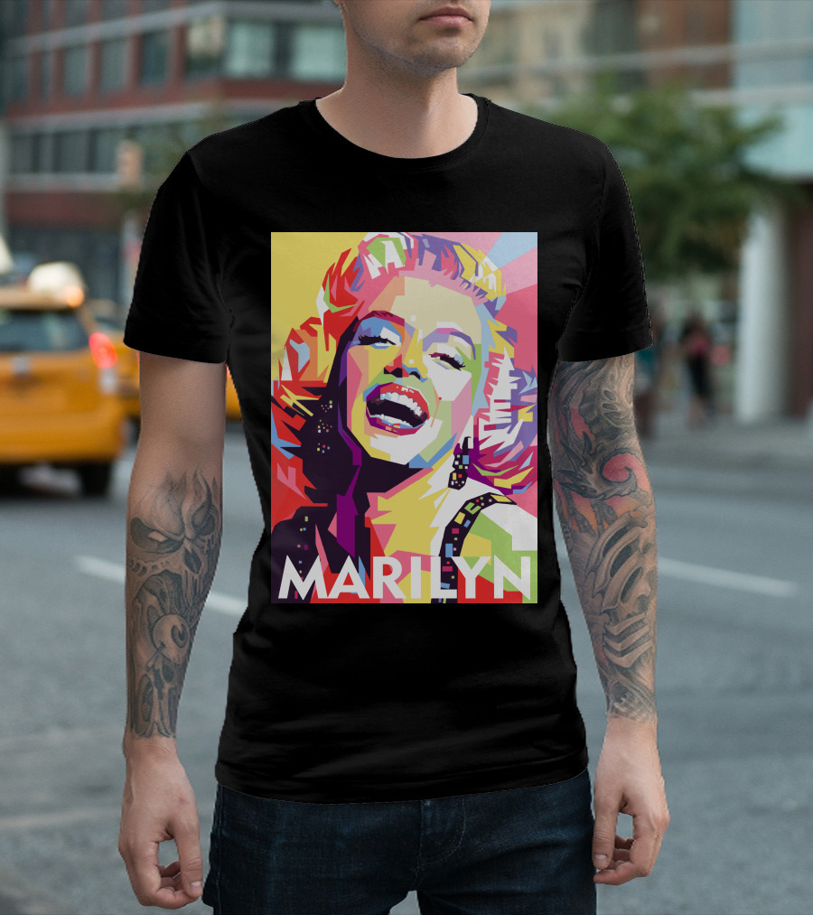 Marilyn Pop Art Iconic Star T-Shirt