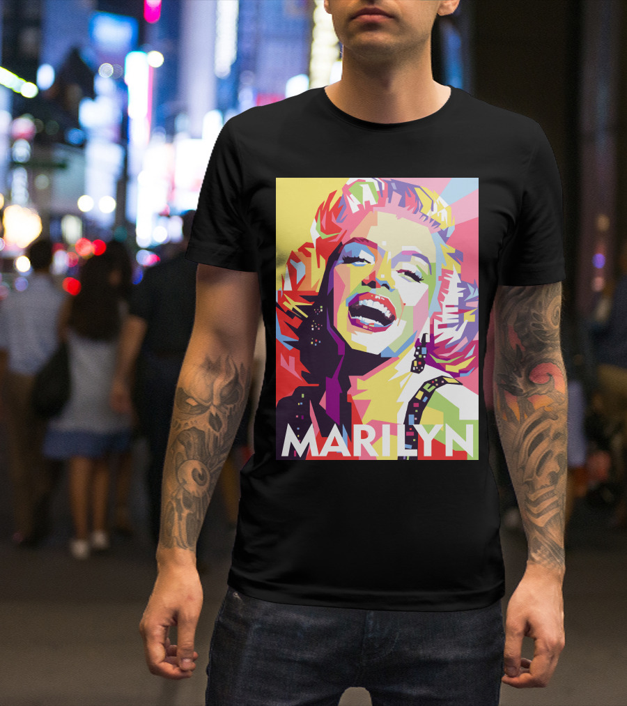 Marilyn Pop Art Iconic Star T-Shirt