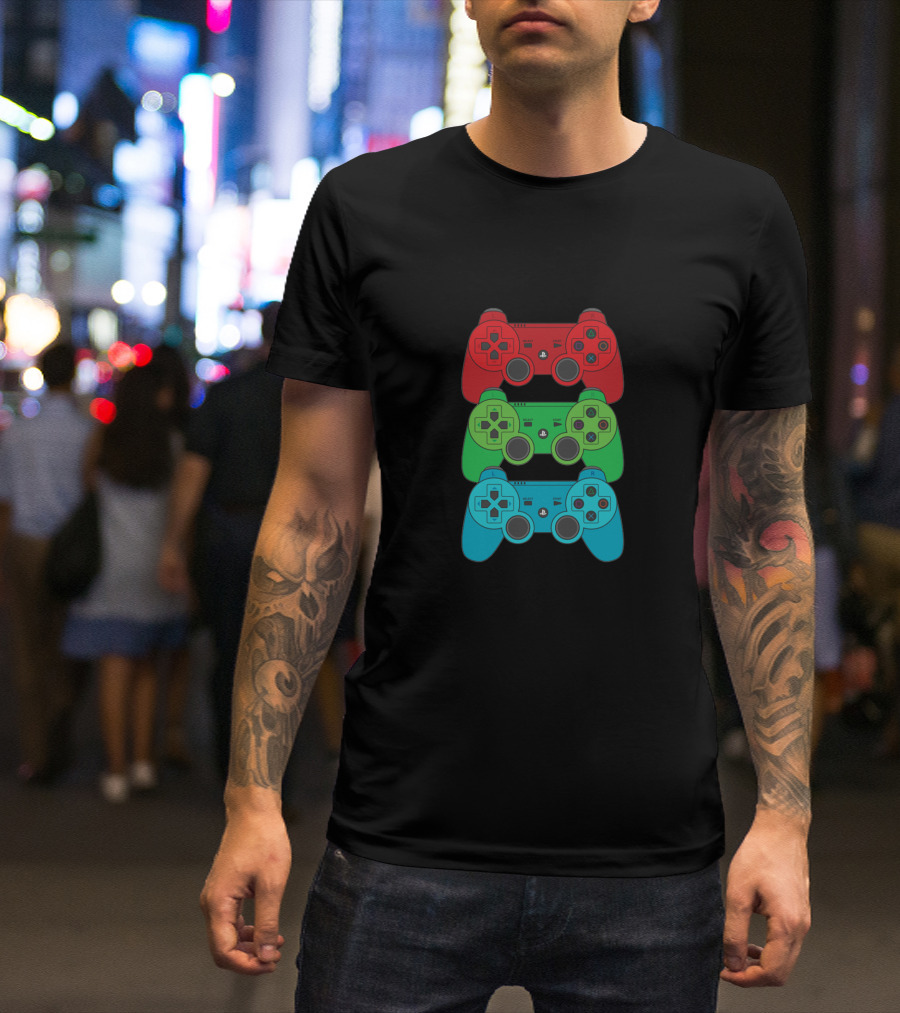 RGB Game Controllers T-Shirt