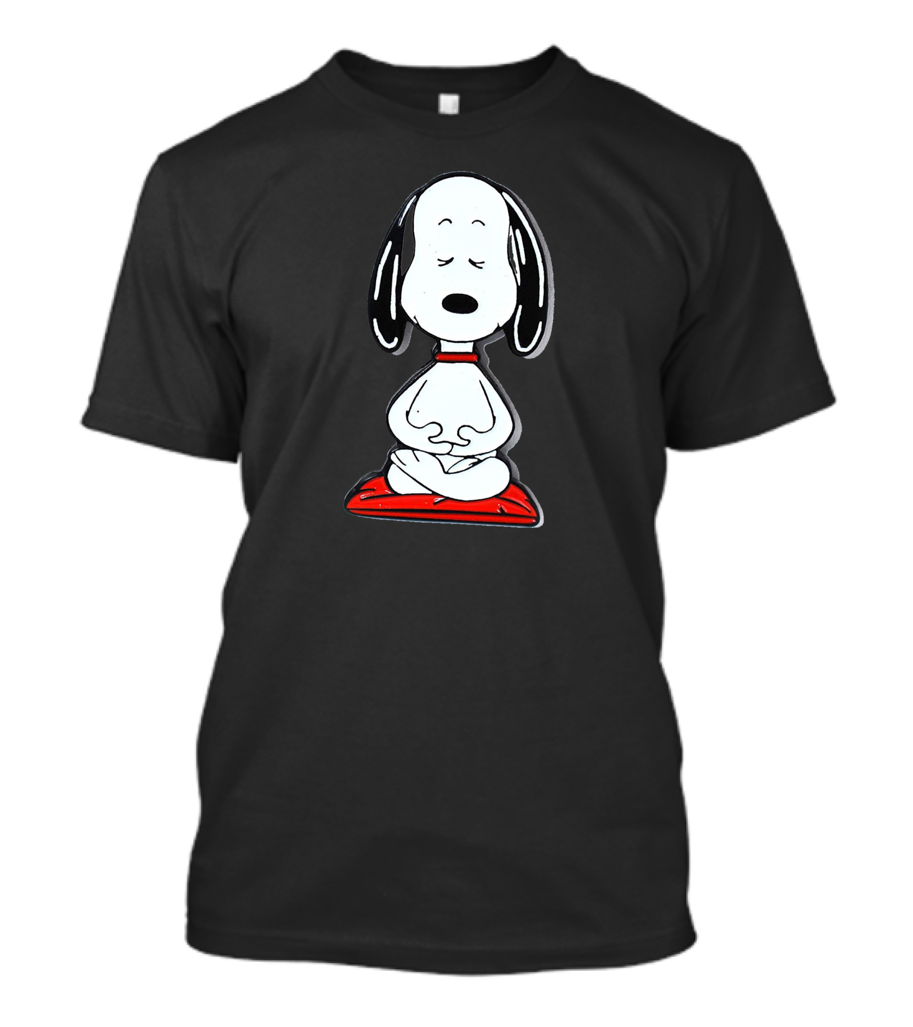 Snoopy Meditating Yoga Pose Peanuts T-Shirt
