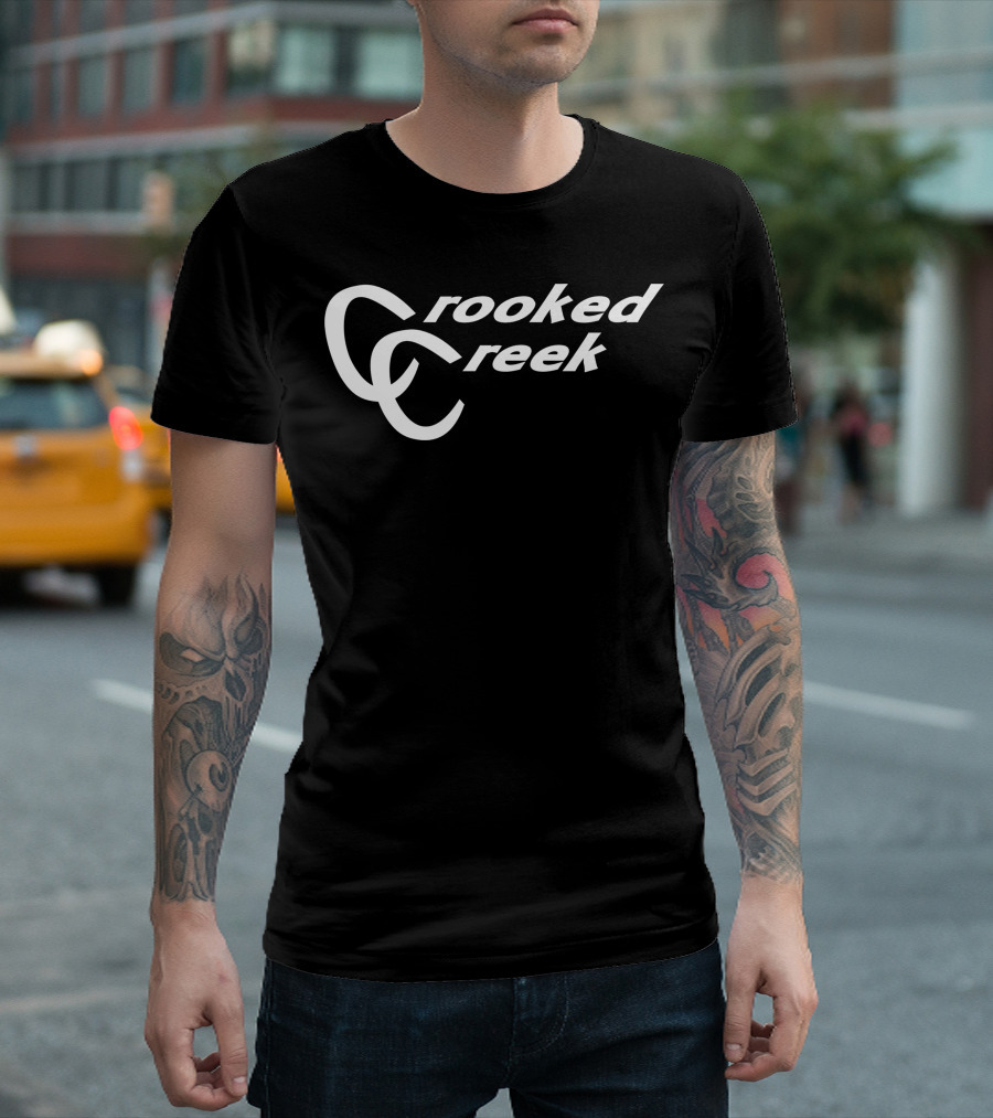 Crooked Creek CC Logo Basic Crooked T-Shirt