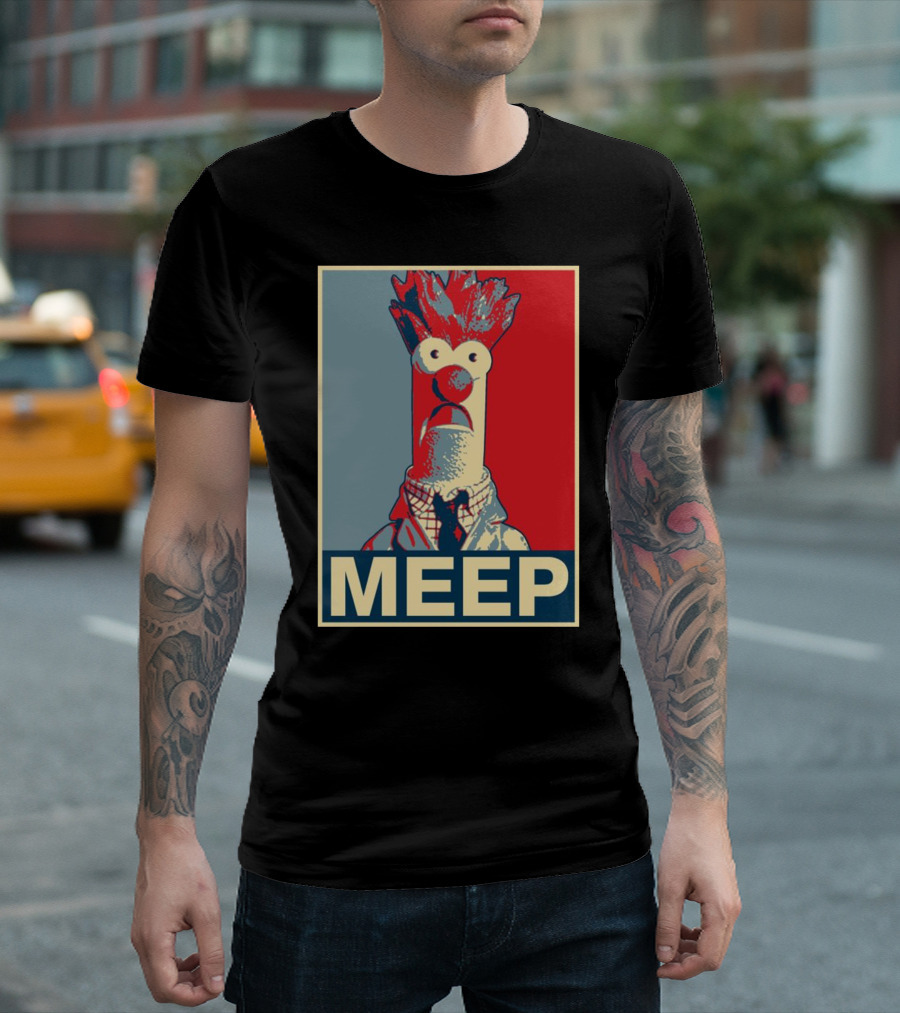 Beaker Meep Ideal Birthday Present With Iconic Pop T-Shirt