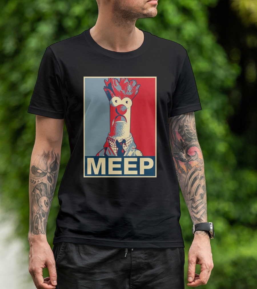 Beaker Meep Ideal Birthday Present With Iconic Pop T-Shirt