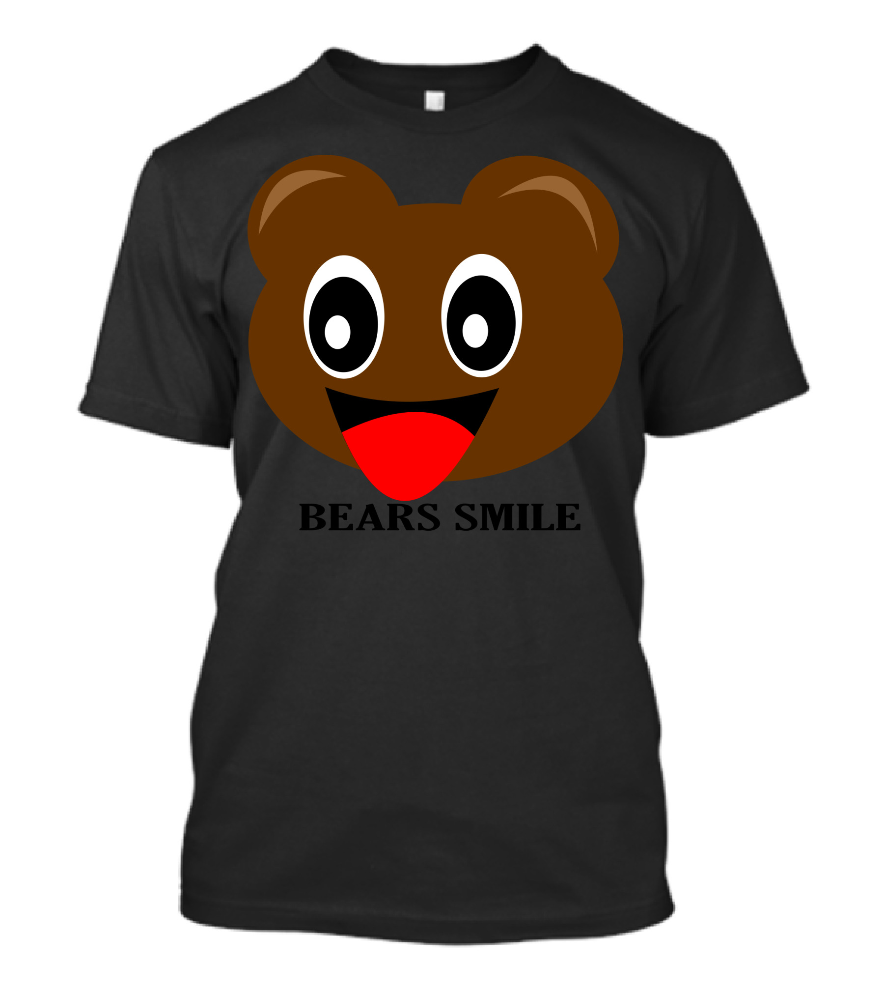 Bears Smile Happy Face T-Shirt