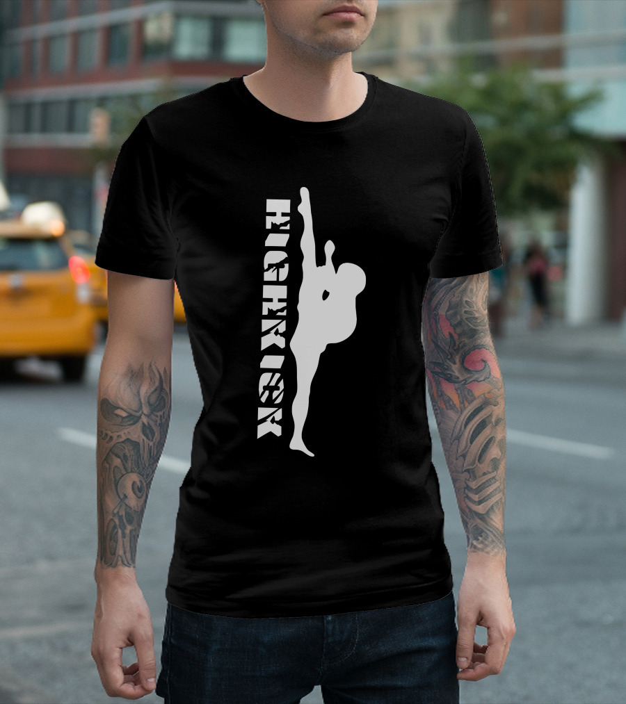 Bloodsport MMA Fight Higher Kick T-Shirt