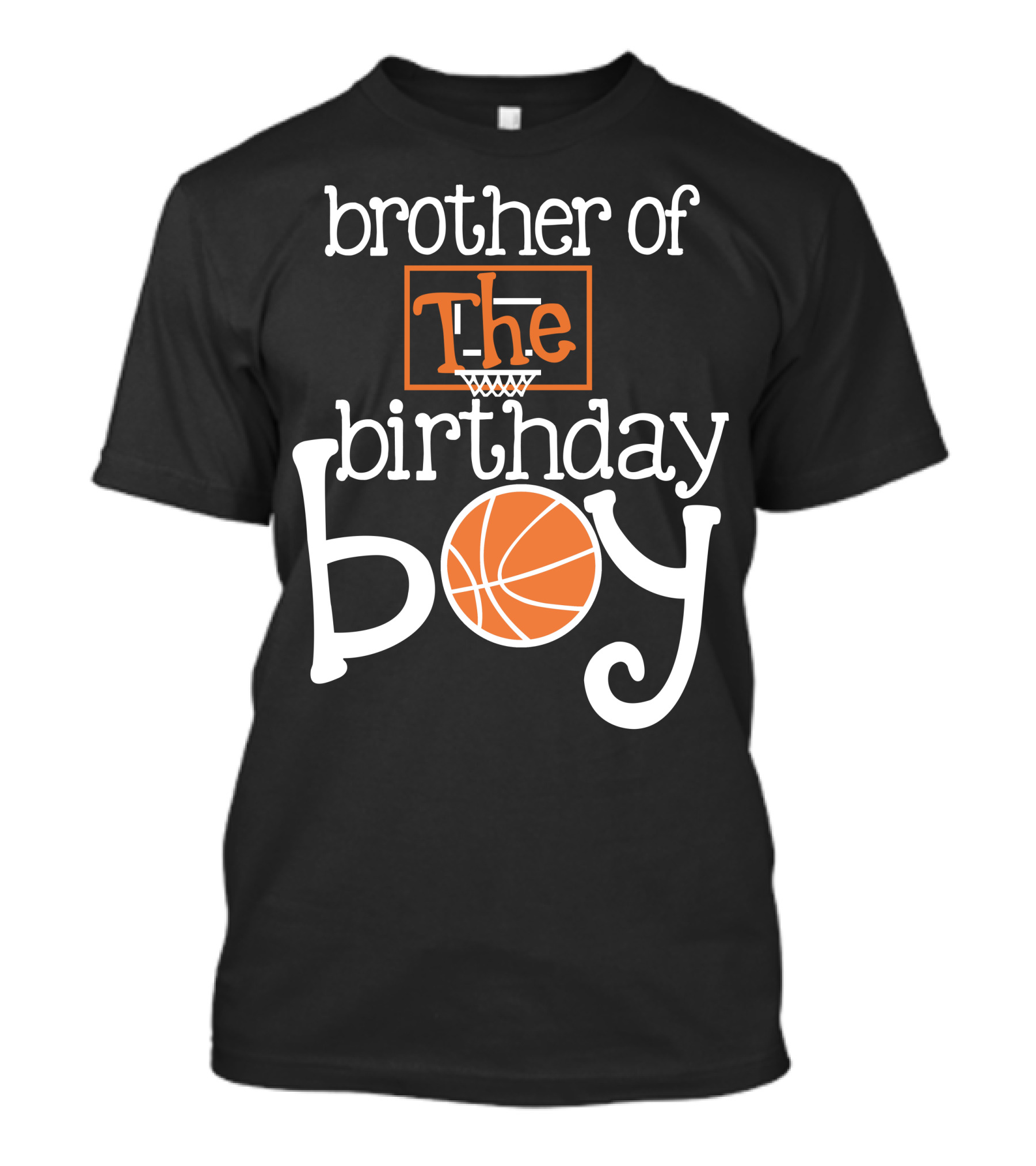Brother Of The Birthday Boy Basketball T-Shirt