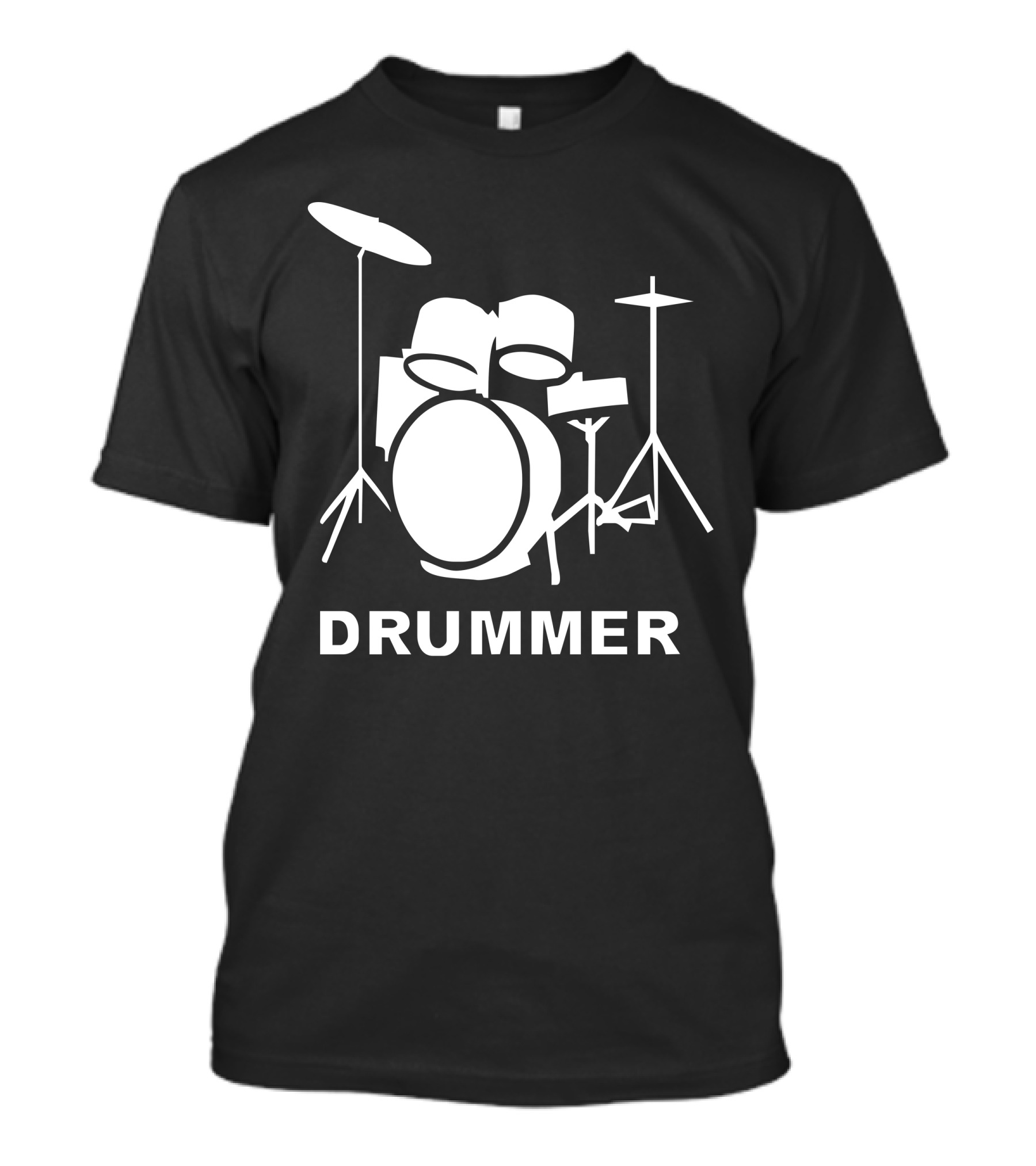 Drummer Drum Kit Indie Rock Music Drum Set T-Shirt