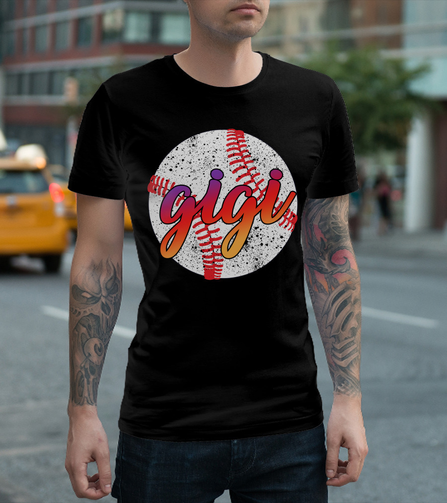 Gigi Baseball Stitch T-Shirt