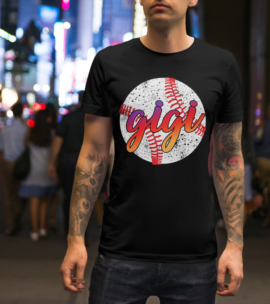 Gigi Baseball Stitch T-Shirt