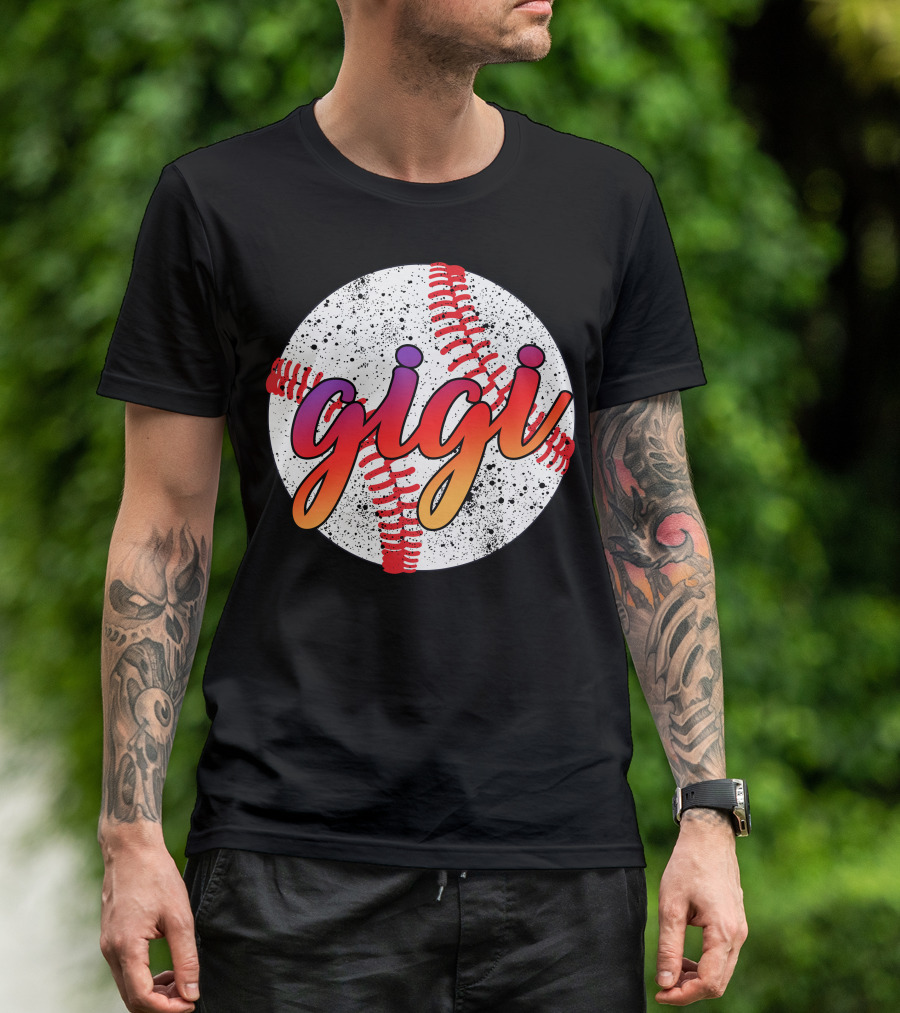 Gigi Baseball Stitch T-Shirt