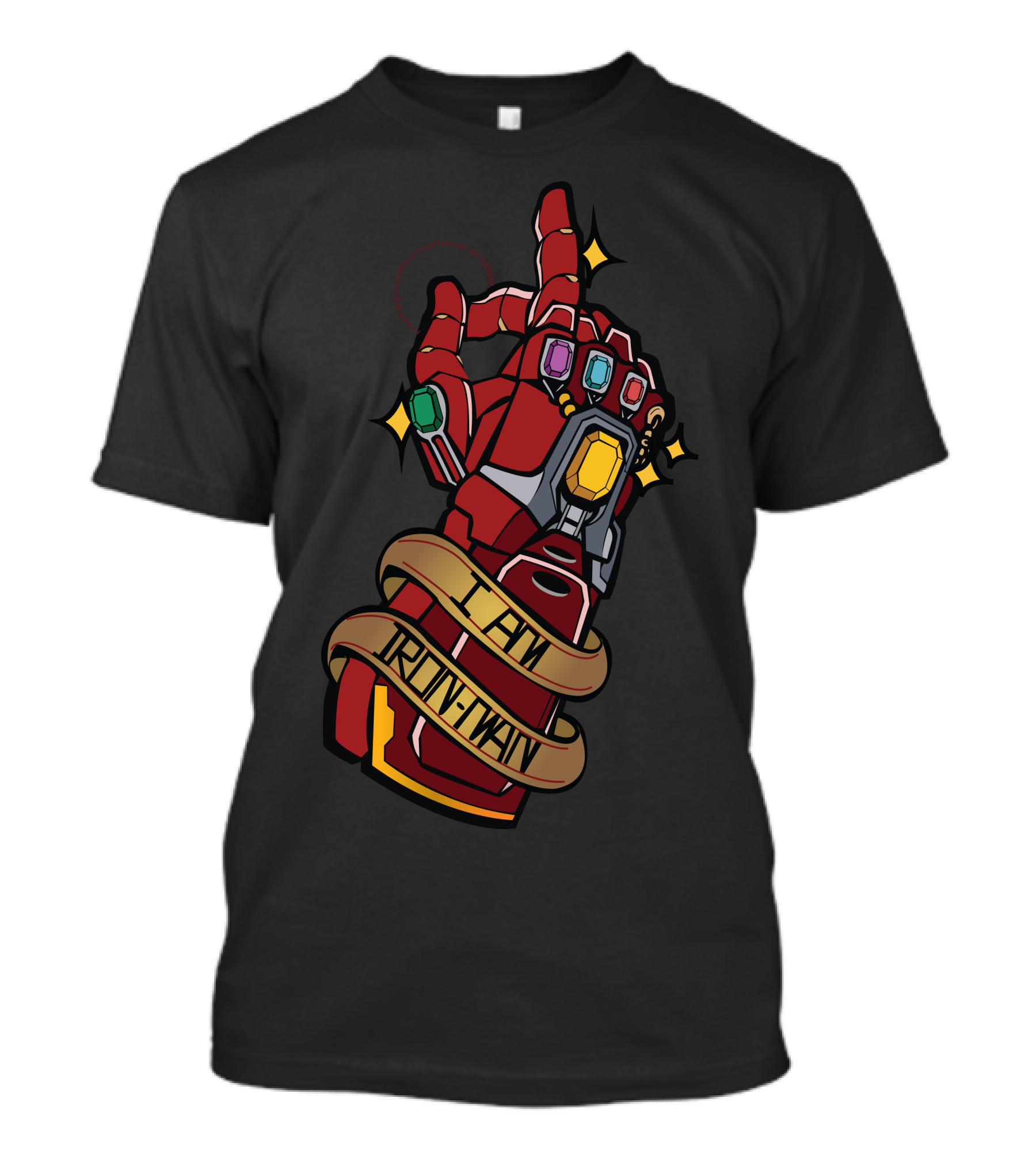 I Am Ironman Infinity Gauntlet Marvel Cinematic Universe T-Shirt