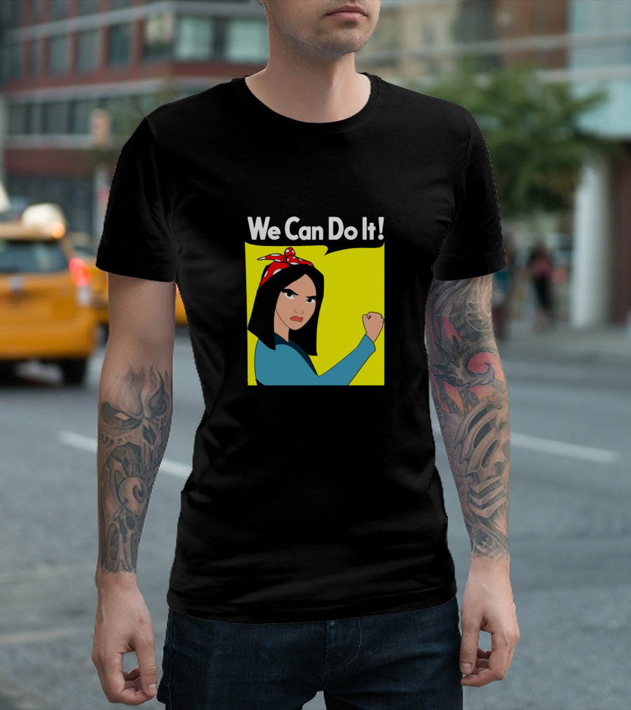 We Can Do It Mulan Rosie The Riveter T-Shirt