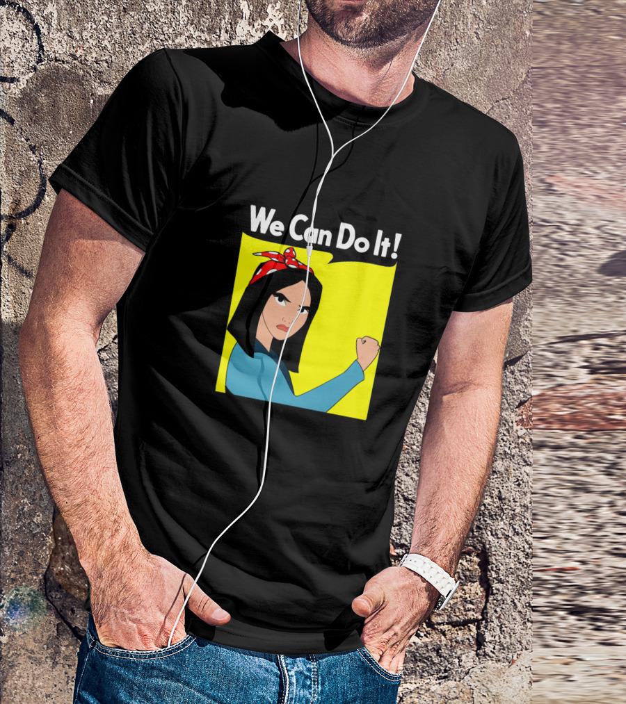 We Can Do It Mulan Rosie The Riveter T-Shirt
