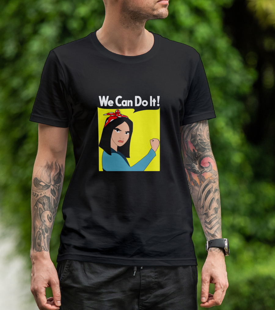 We Can Do It Mulan Rosie The Riveter T-Shirt