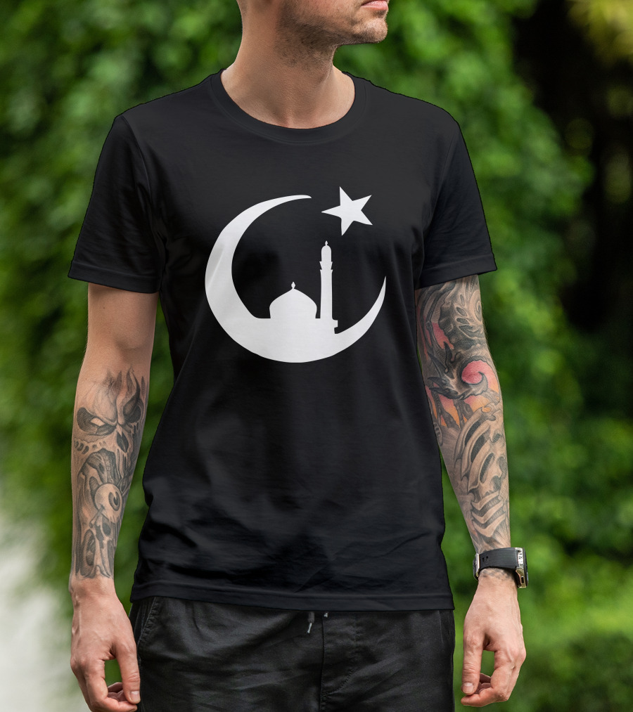 Muslim Islam Mosque Crescent And Star T-Shirt