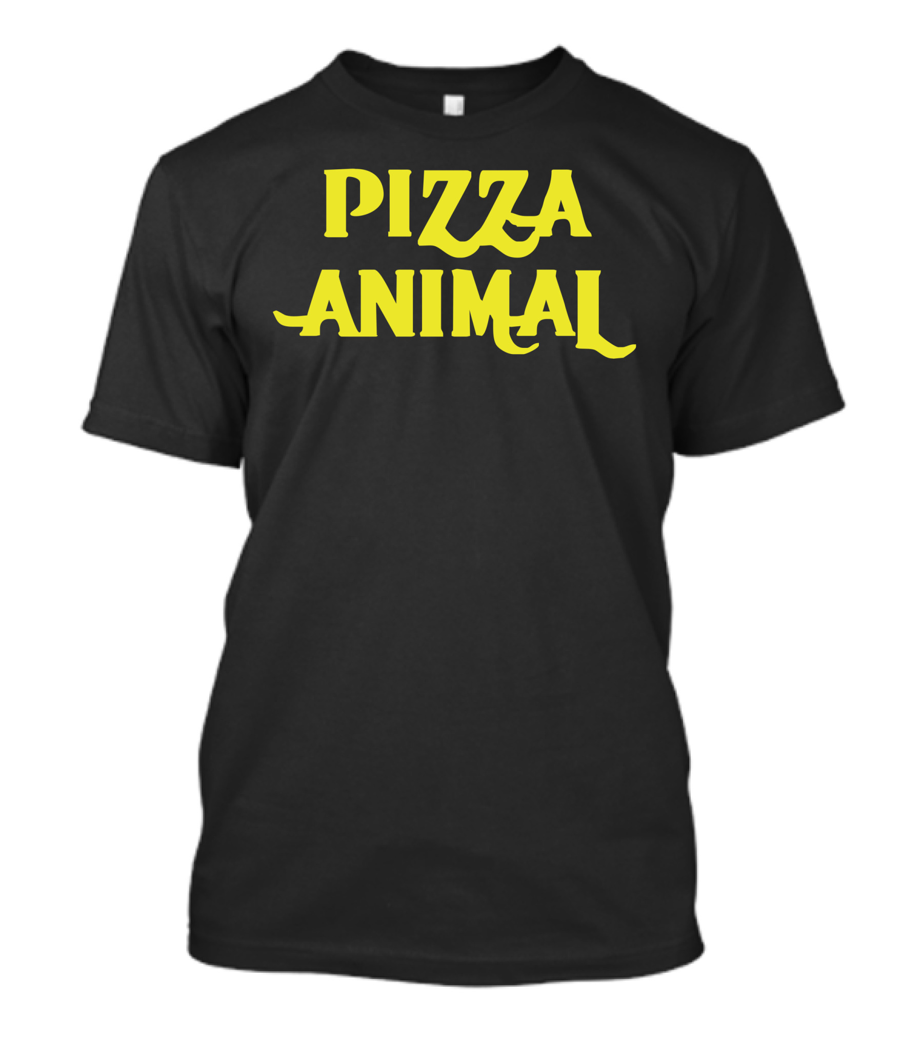 Pizza Animal Funny Diet Gym New T-Shirt