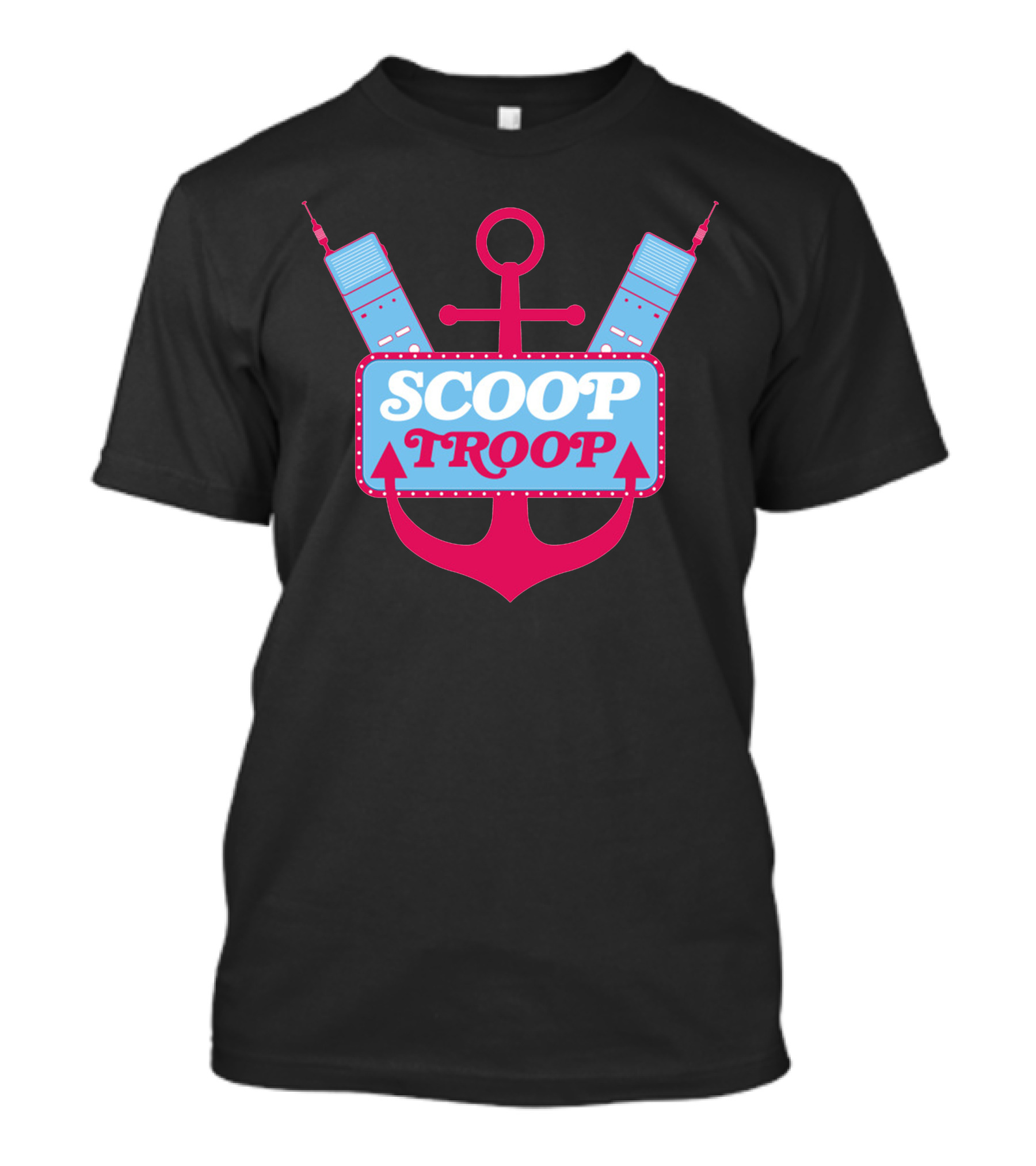 Scoop Troop Anchor Ice Cream Parlor T-Shirt