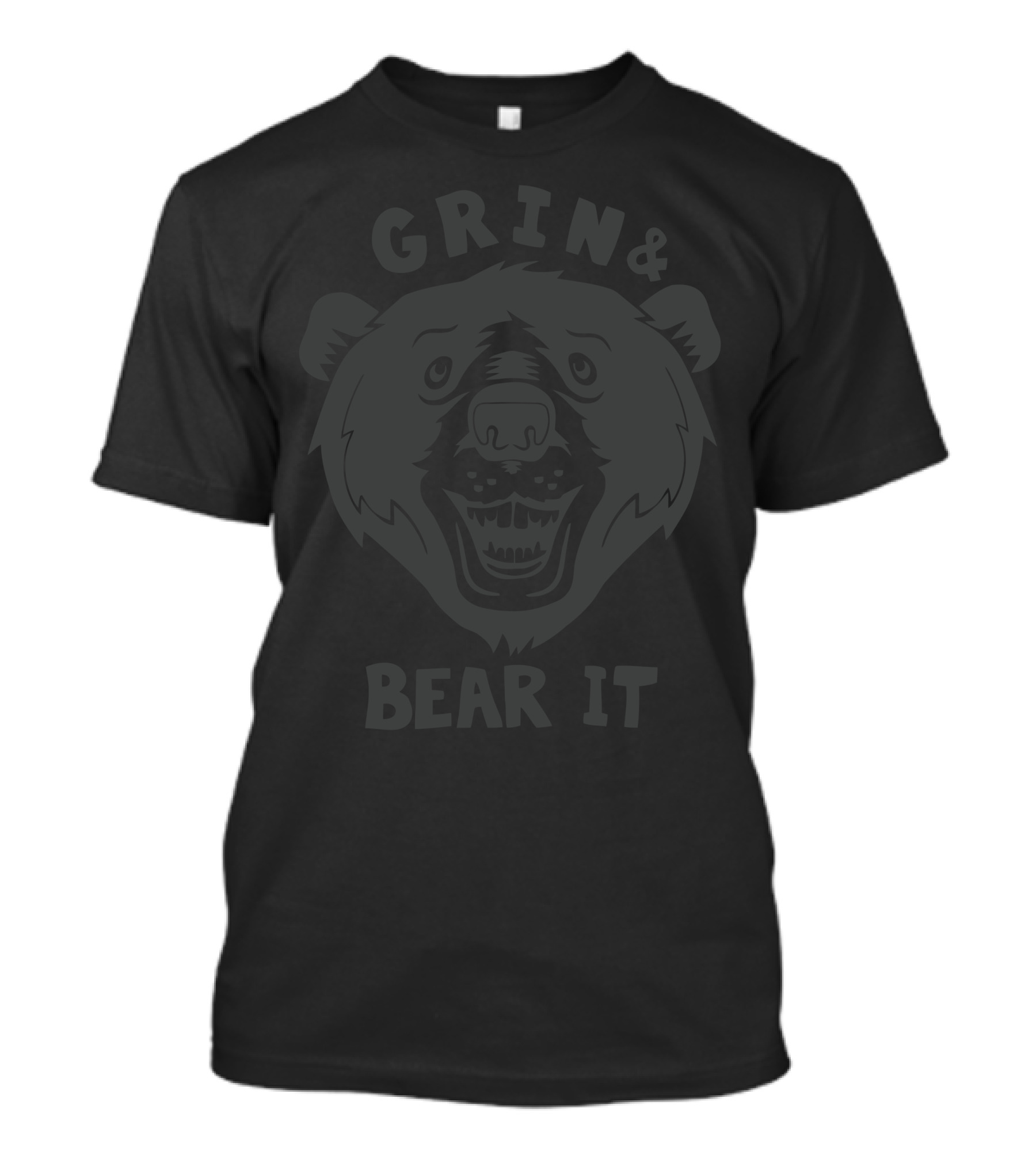 GRIN AND BEAR IT BEAR FACE T-Shirt