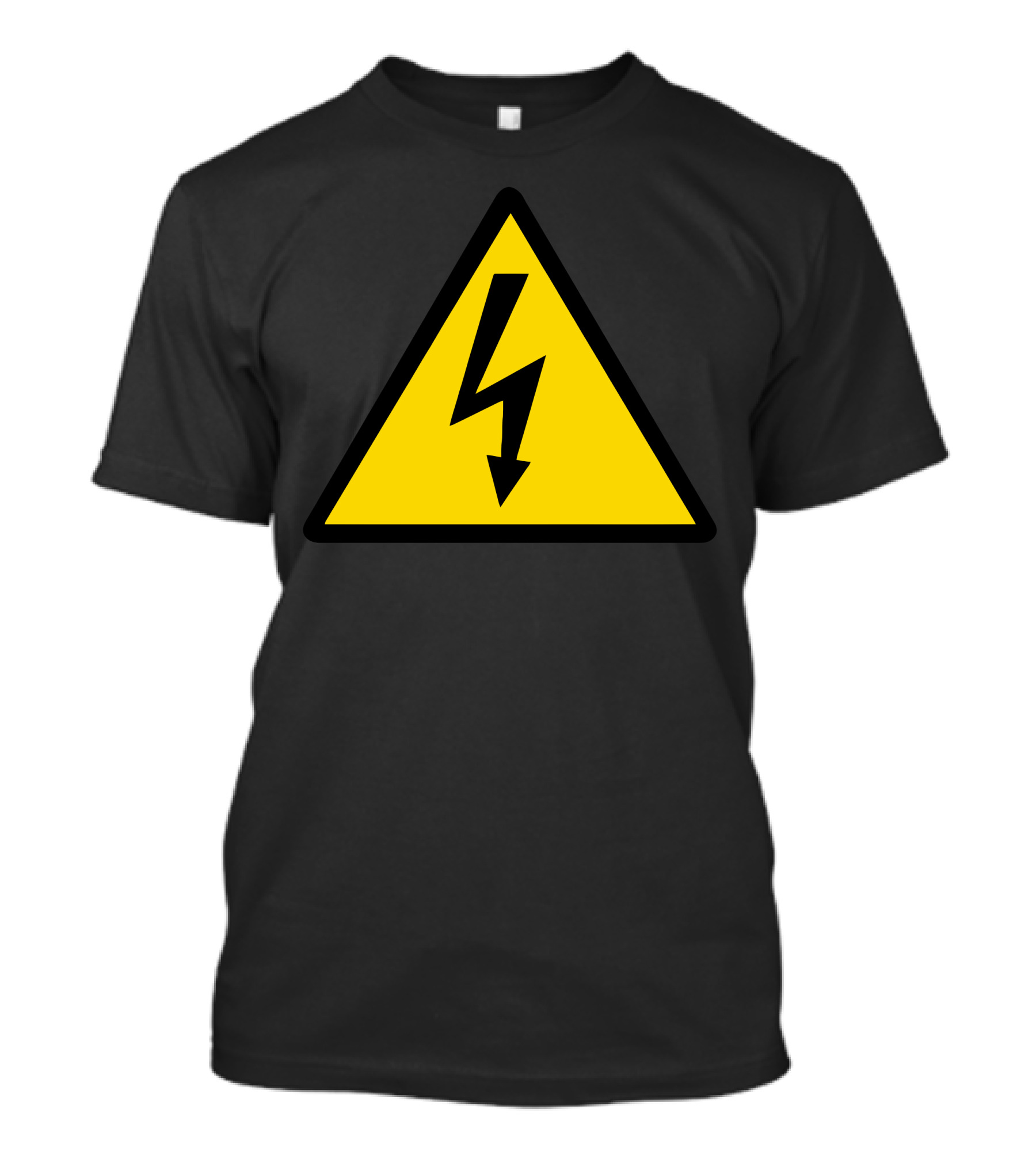 High Voltage Warning Triangle T-Shirt