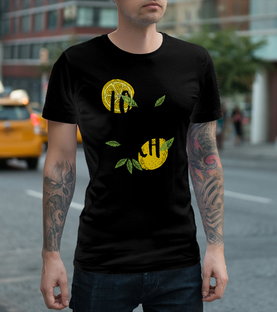 Look But Don't Touch Lemon T-Shirt