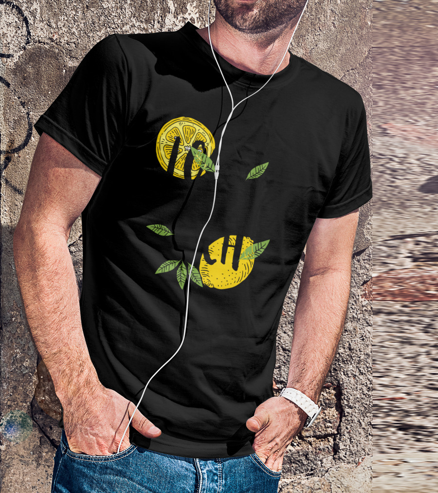 Look But Don't Touch Lemon T-Shirt